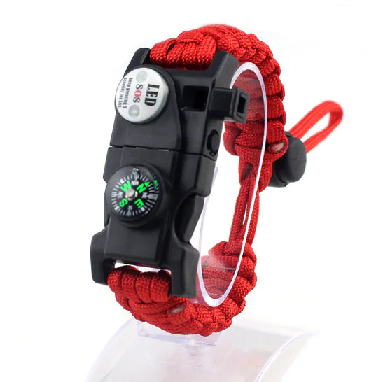 Suvival Armband aus Paracord Größen verstellbaren