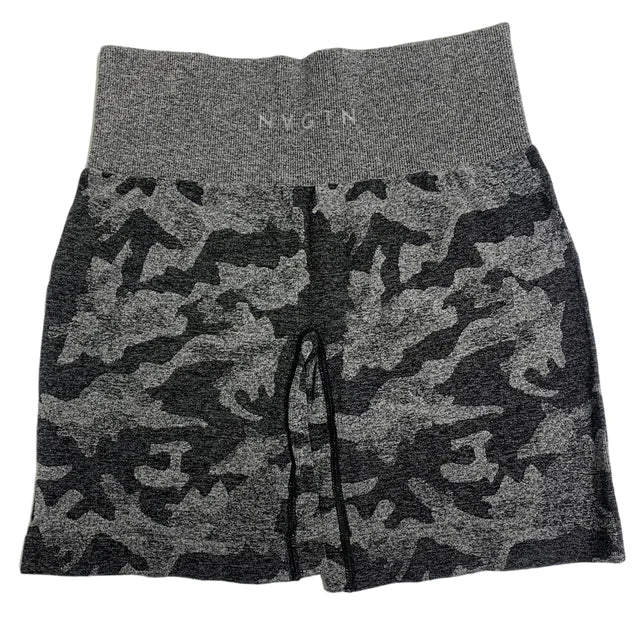 Tarnmuster Yoga Shorts