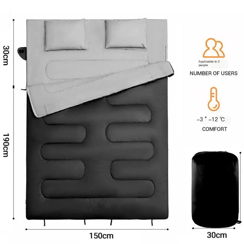 Schlafsack für Paare
