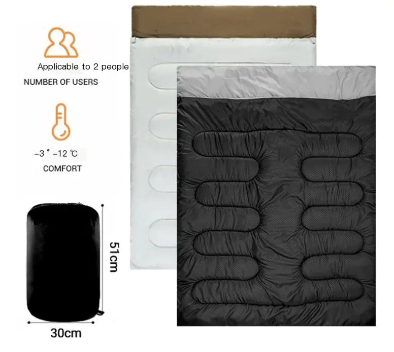 Schlafsack für Paare